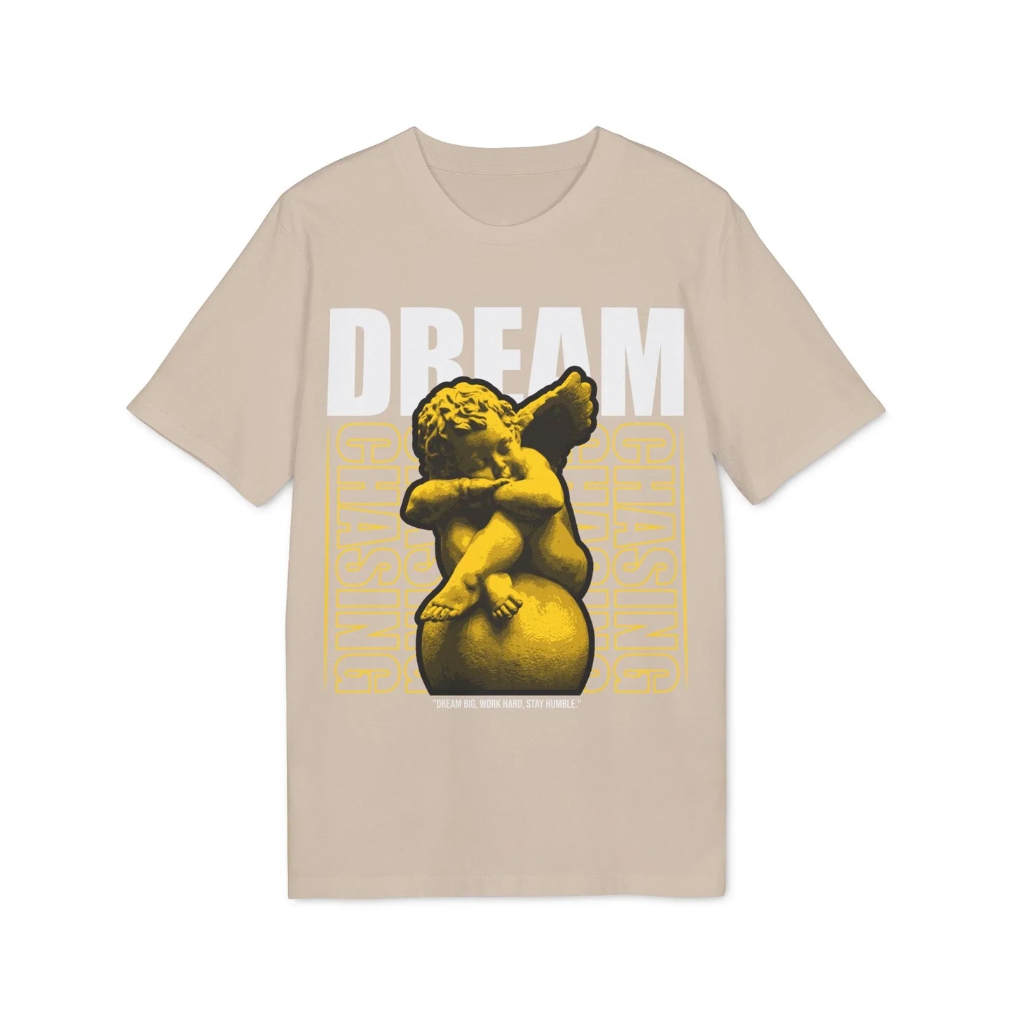 Dream chasing - Gods Way - Premium Bio Unisex T-Shirt - Front Print - STREET STYLE