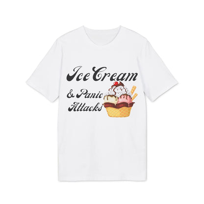 Ice Cream & Panic Attacks - See the Way - Premium Bio Unisex T-Shirt - Front Print - STREET STYLE