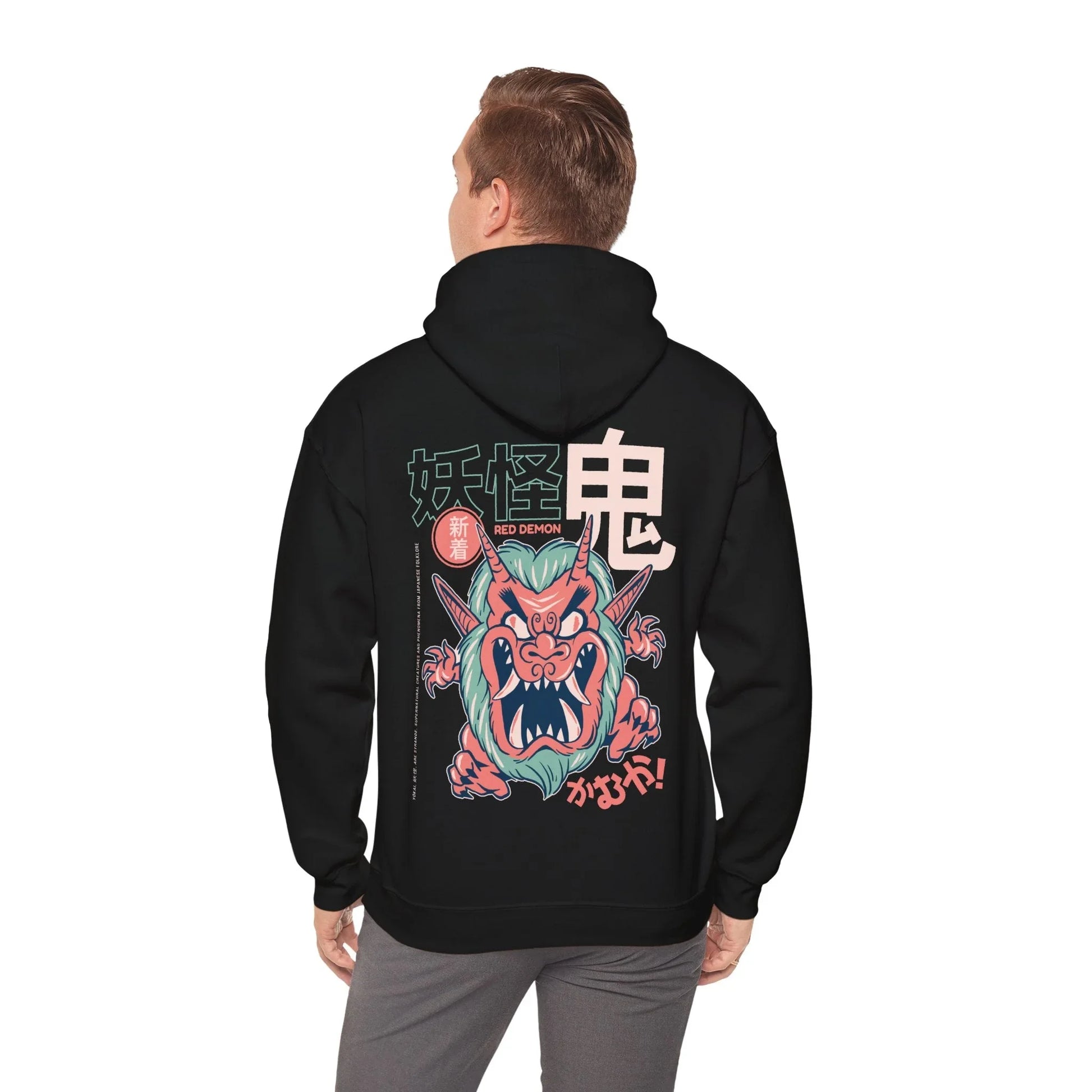 Oni - Japanese Yokai - Unisex Hoodie - STREET STYLE