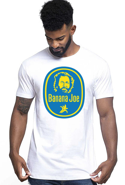 Banana Joe Bud Spencer Film The Legend 68 T-shirt Urban Men Uomo 100% Cotone Pettinato JK - STREET STYLE
