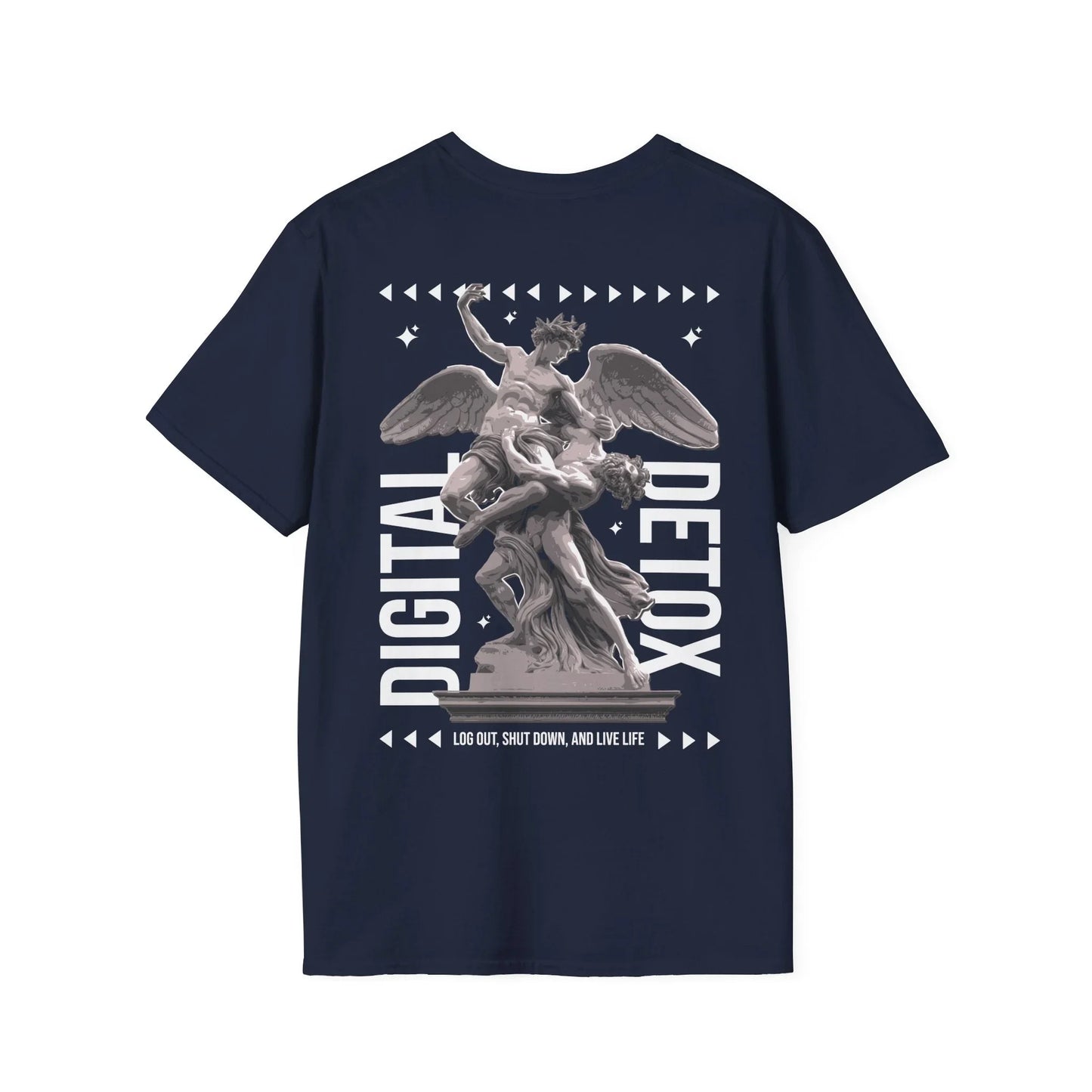 Digital Detox - Streetwear - Gods Way - Unisex T-Shirt - Back Print - STREET STYLE
