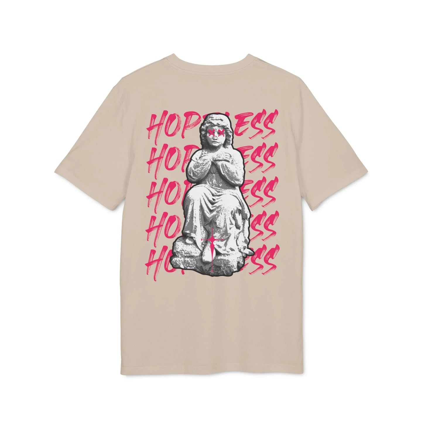 Hopeless - Gods Way - Premium Bio Unisex T-Shirt - Back Print - STREET STYLE