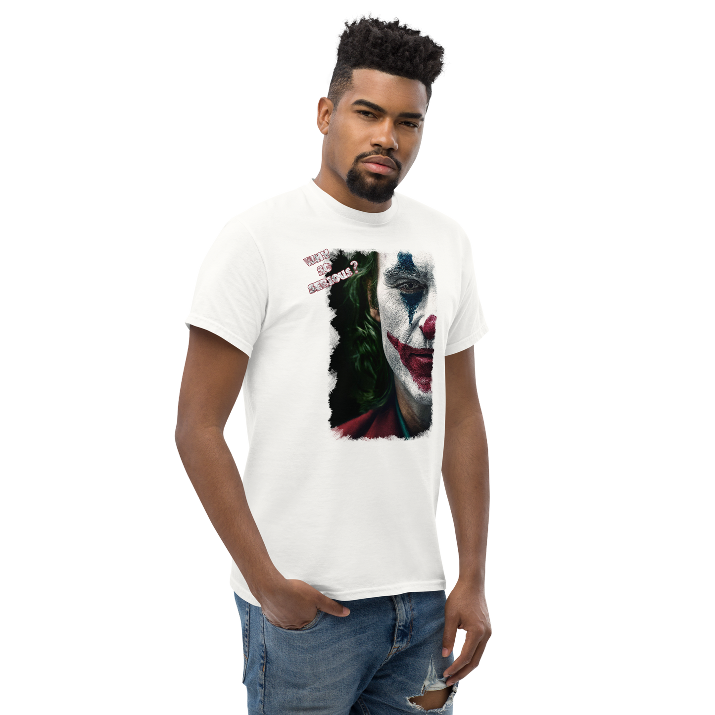 T-Shirt Joker Super Cattivo - Cotone Fiammato Unisex - STREET STYLE