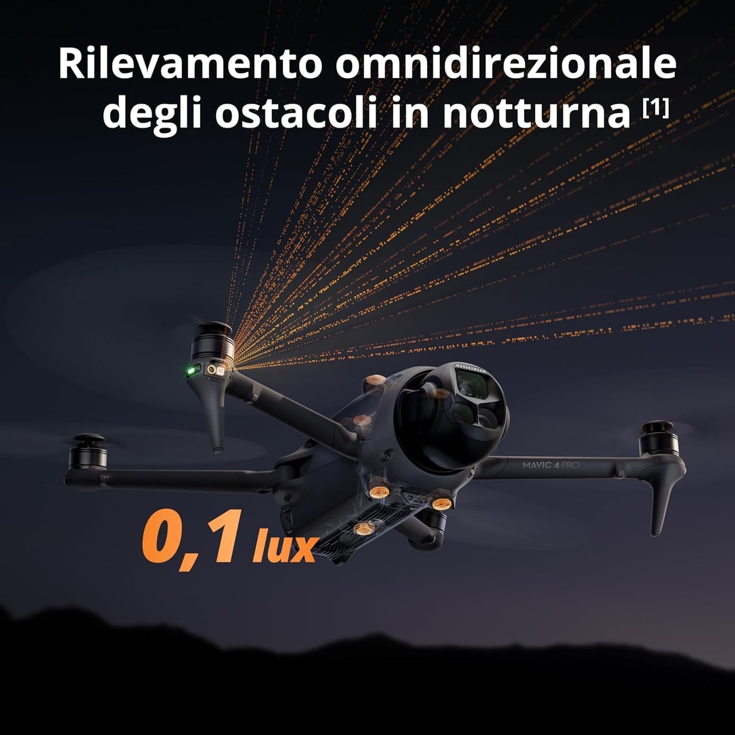 DJI Mavic 4 Pro Combo Creator 512 GB con DJI RC Pro 2, drone con tripla fotocamera dotato di fotocamera Hasselblad da 100 MP con CMOS 4/3, volo fino a 51 minuti, tre batterie, hub di ricarica e altro