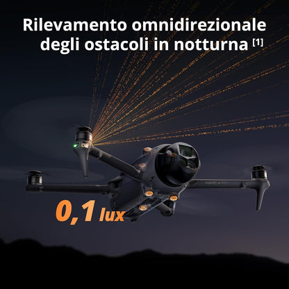 DJI Mavic 4 Pro Combo Creator 512 GB con DJI RC Pro 2, drone con tripla fotocamera dotato di fotocamera Hasselblad da 100 MP con CMOS 4/3, volo fino a 51 minuti, tre batterie, hub di ricarica e altro