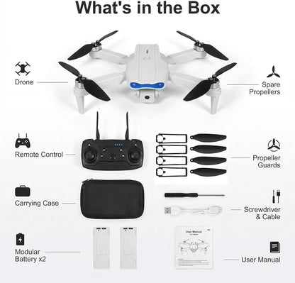 Drone con Telecamera 1080P HD, FPV Droni Telecomandati Mini Drone WiFi Video Diretta per Principianti e Bambini, Mantenimento dell'altitudine, Modalità Senza Testa