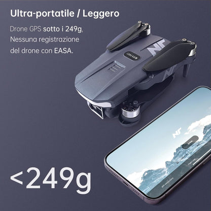 N11 PRO Drone GPS con fotocamera per adulti 4K UHD, 90 minuti di volo lungo, lunga distanza di controllo, ritorno auto, conseguenza automatica, motore brushless, 5G FPV RC Quadcopter per
