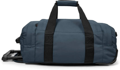 Eastpak Leatherface Unisex Luggage with Wheels, Ocean Blue - STREET STYLE