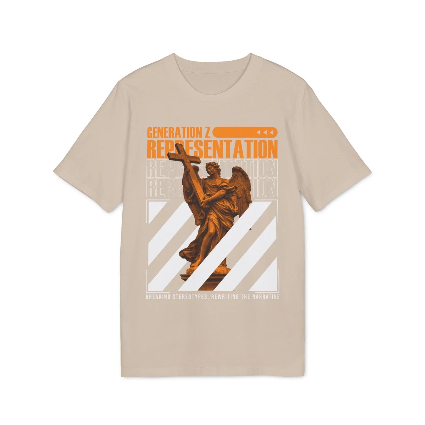 Generation Z Representation - Gods Way - Premium Bio Unisex T-Shirt - Front Print - STREET STYLE
