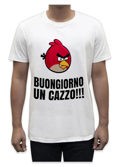 Unisex T-Shirt Short Sleeve T-Shirt with Funny Phrases Funny Joke Funny Print (M, St Oca ZZO STOCAZZO STOCAZZO SIMPATICA REBUS) - STREET STYLE