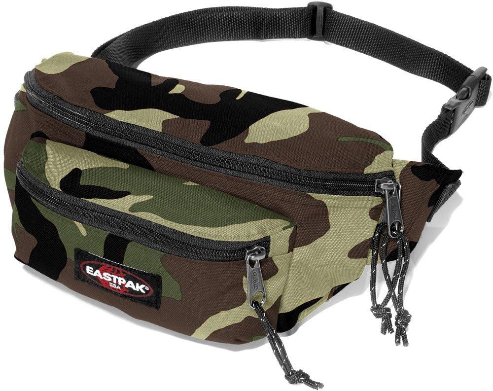EASTPAK Doggy Bag, Hip Pockets, Unisex - Adult, 27cm (3L), Multicoloured (Camo), DOGGY BAG - STREET STYLE