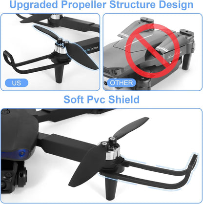 Drone con Telecamera 1080P HD, FPV Droni Telecomandati Mini Drone WiFi Video Diretta per Principianti e Bambini, Mantenimento dell'altitudine, Modalità Senza Testa