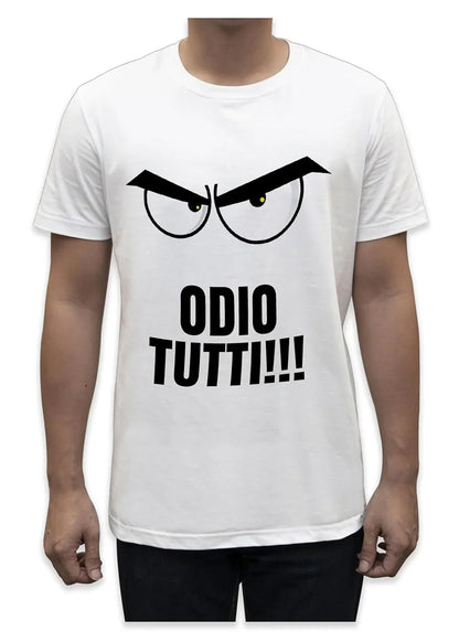 Unisex T-Shirt Short Sleeve T-Shirt with Funny Phrases Funny Joke Funny Print (M, St Oca ZZO STOCAZZO STOCAZZO SIMPATICA REBUS) - STREET STYLE