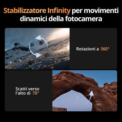 DJI Mavic 4 Pro Combo Creator 512 GB con DJI RC Pro 2, drone con tripla fotocamera dotato di fotocamera Hasselblad da 100 MP con CMOS 4/3, volo fino a 51 minuti, tre batterie, hub di ricarica e altro