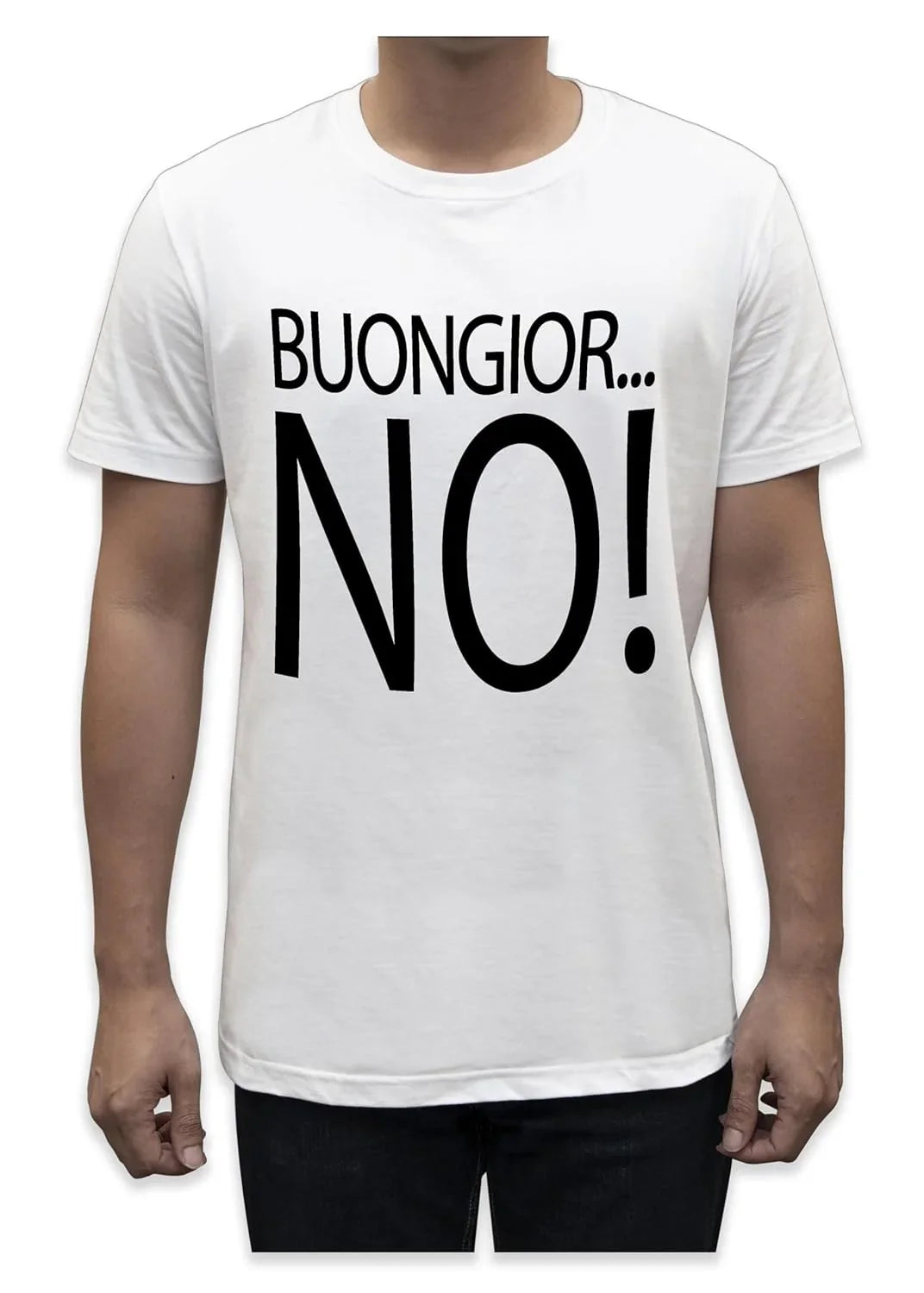 Unisex T-Shirt Short Sleeve T-Shirt with Funny Phrases Funny Joke Funny Print (M, St Oca ZZO STOCAZZO STOCAZZO SIMPATICA REBUS) - STREET STYLE