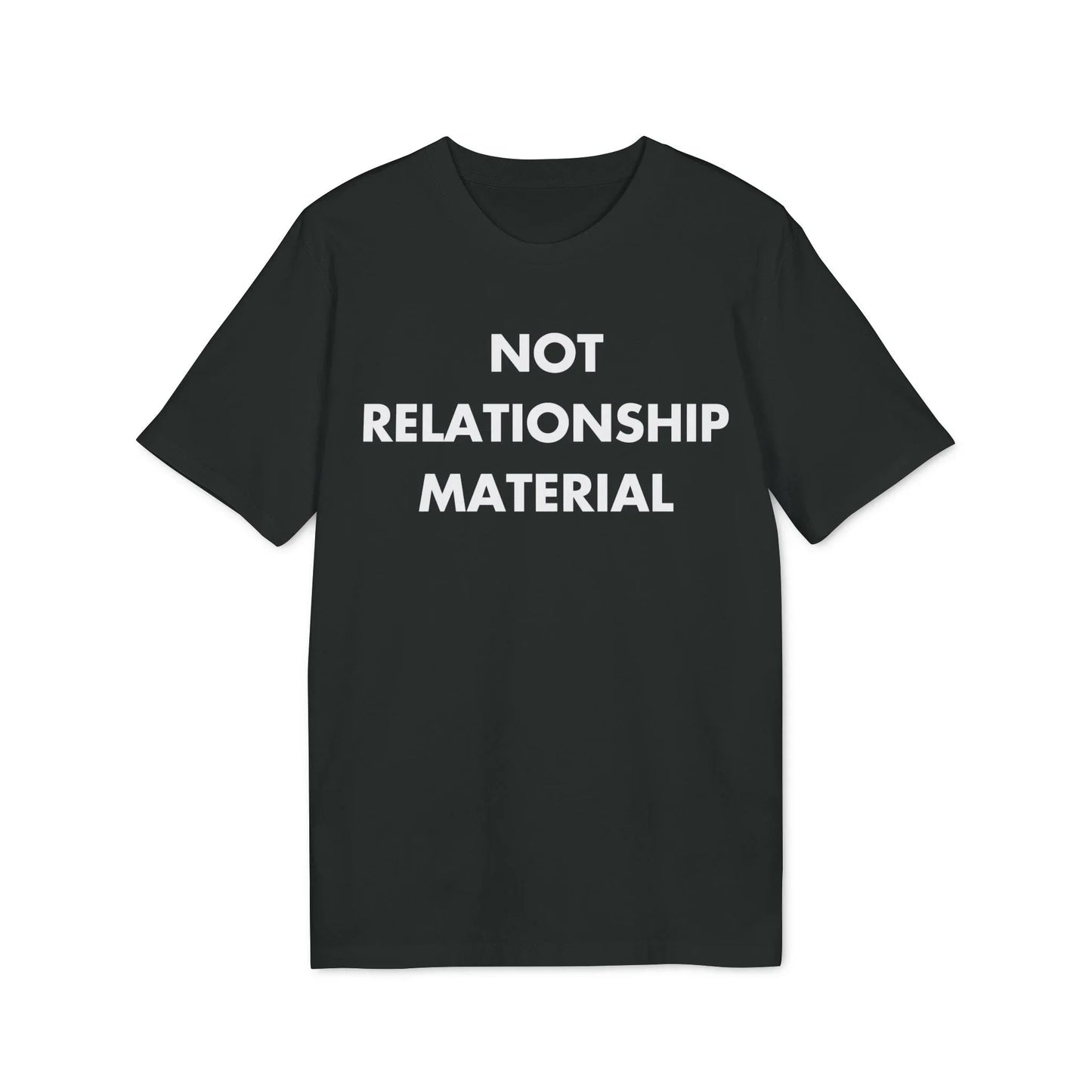 Not Relationship Material - Everything I Love - Premium Bio Unisex T-Shirt - Front Print - STREET STYLE