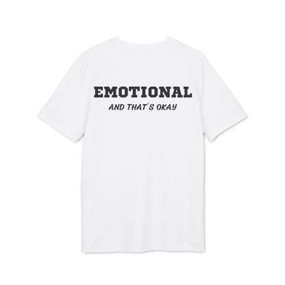 Emotional and that´s okay - See the Way - Premium Bio Unisex T-Shirt - Back Print - STREET STYLE