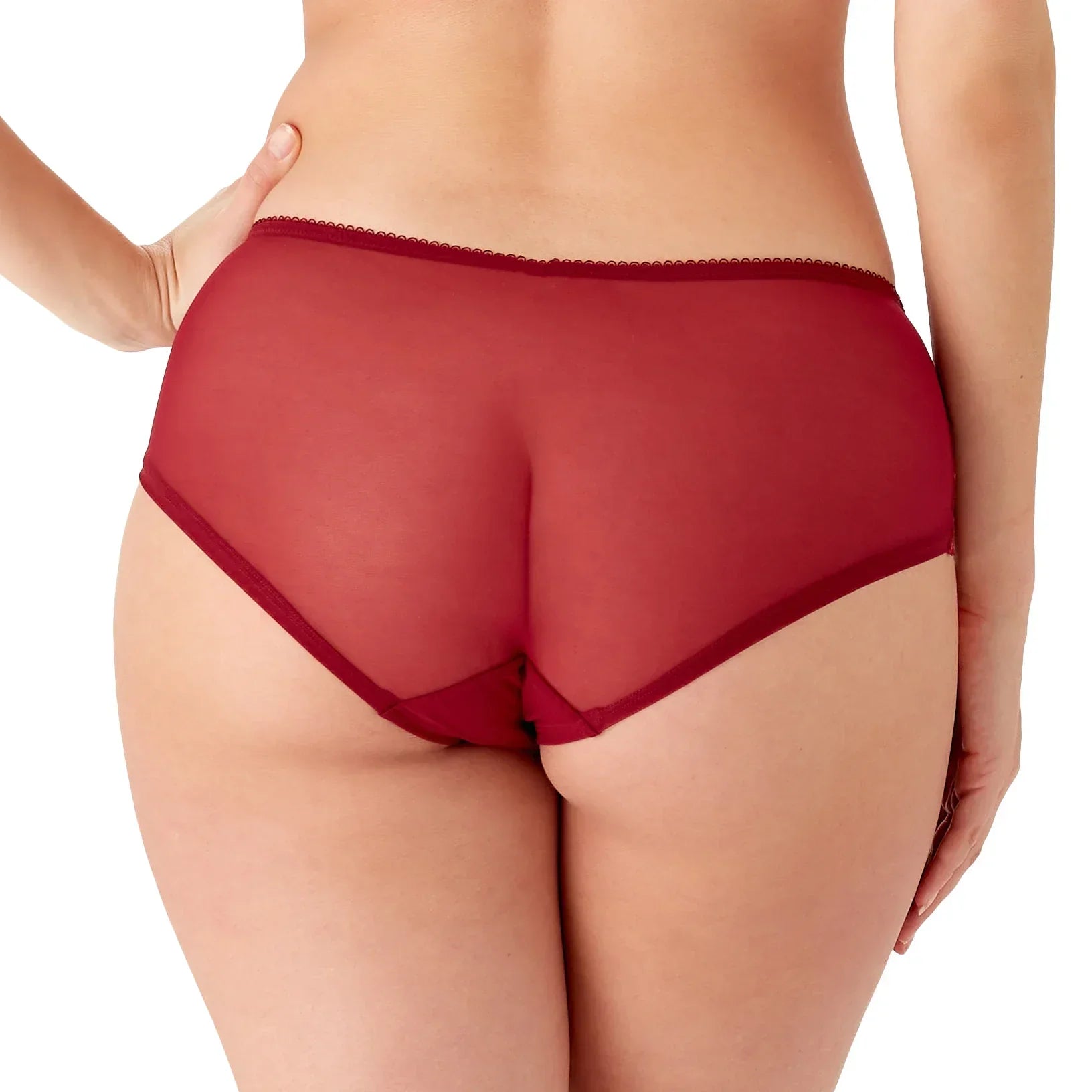 Gossard Superboost Lace Short Panty Cranberry/Raspberry Sorbet - STREET STYLE