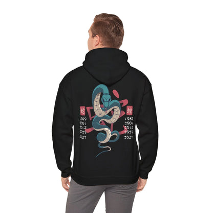 Snake - Chinese Zodiac Anime - Unisex Hoodie - STREET STYLE