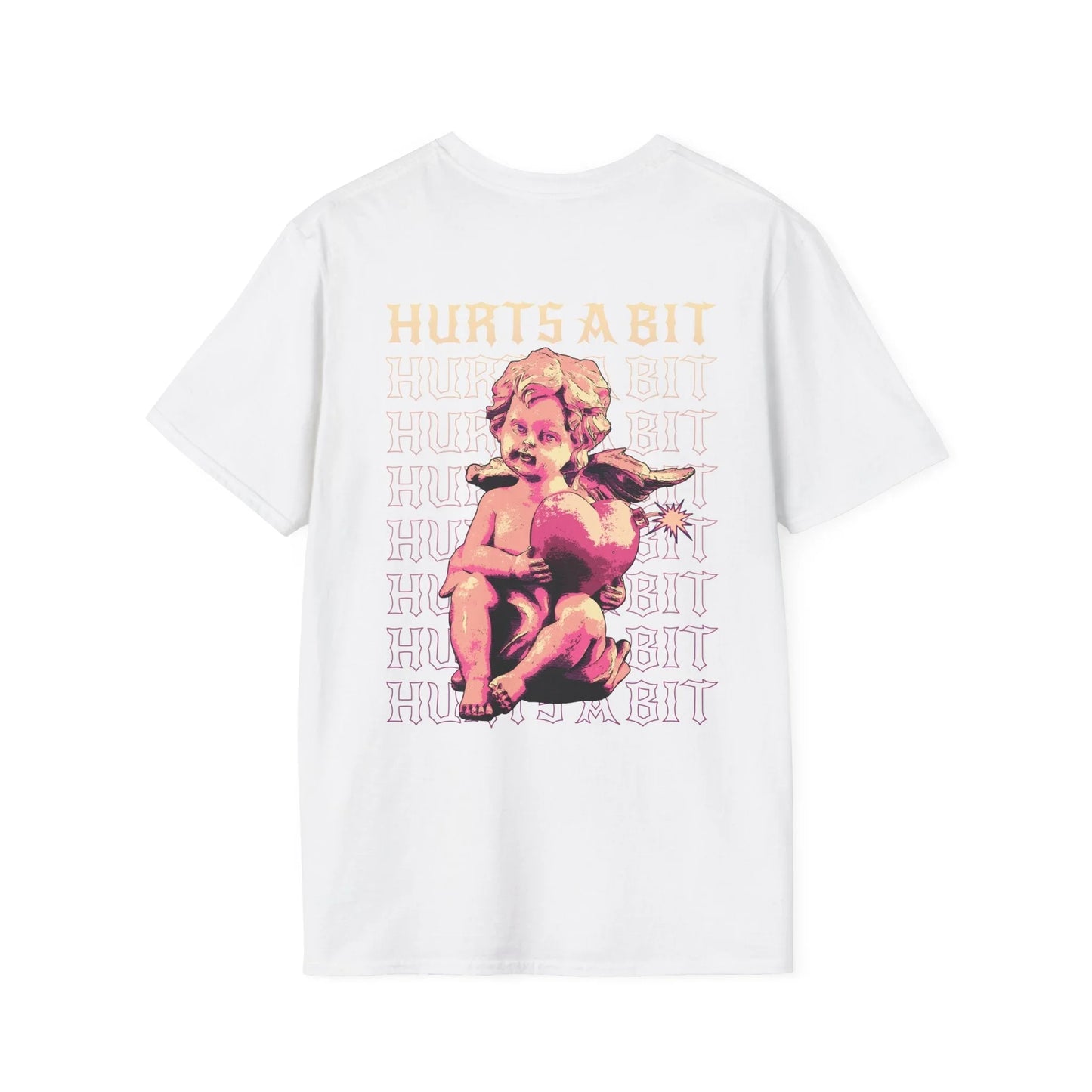 Hurts a bit - Streetwear - Gods Way - Unisex T-Shirt - Back Print - STREET STYLE