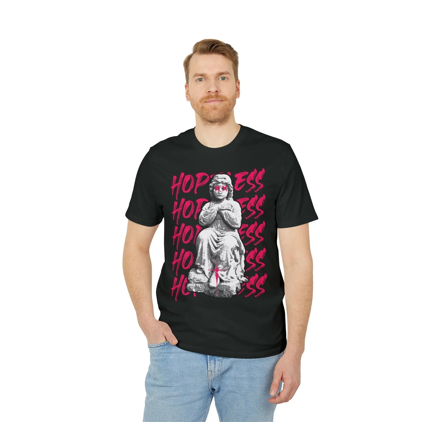 Hopeless - Gods Way - Premium Bio Unisex T-Shirt - Front Print - STREET STYLE