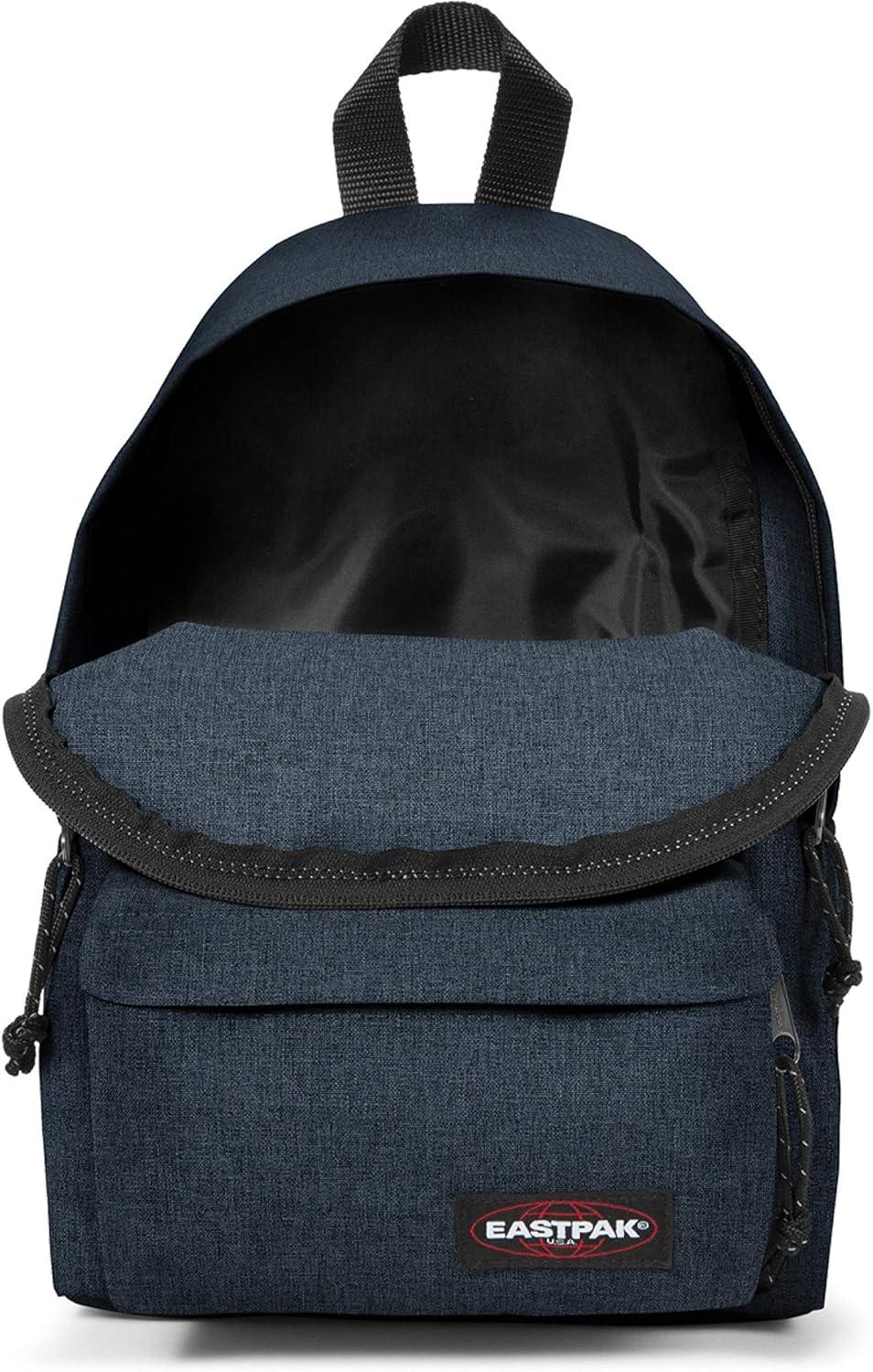 EASTPAK Orbit XS Backpack, 33.5 x 23 x 15 cm, 10 L, Black Denim, Casual Backpack - STREET STYLE