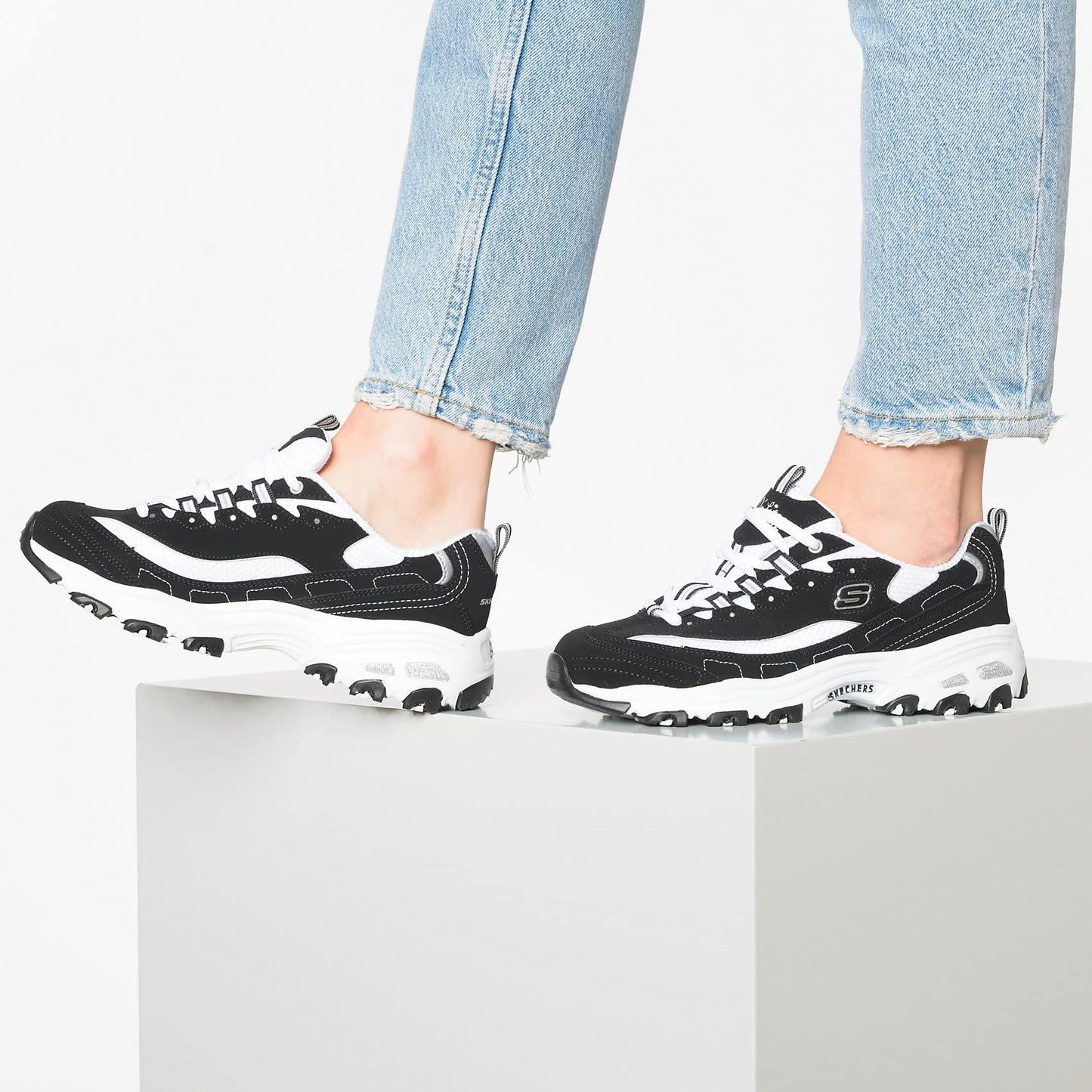 Skechers D'Lites Biggest Fan Women's Trainers - STREET STYLE