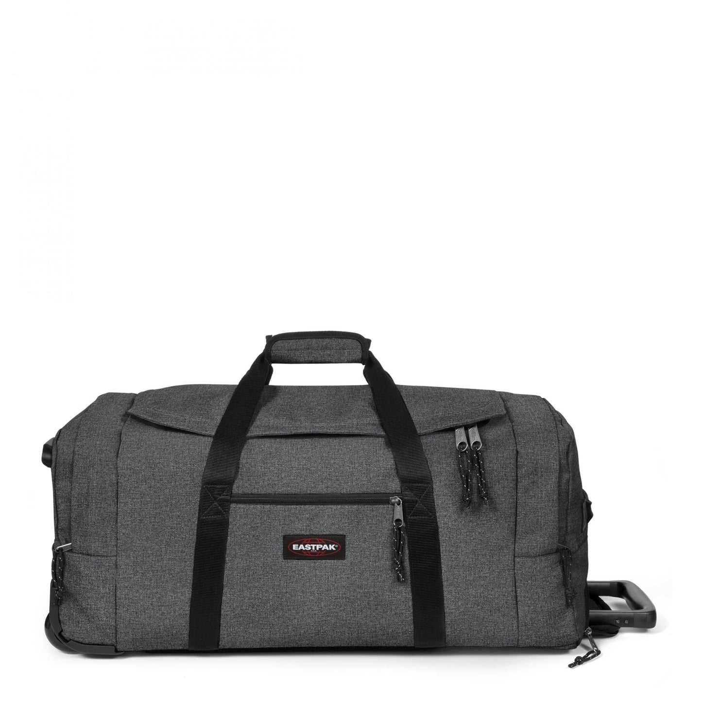 Eastpak Leatherface L + Duffel Bag, 86.5 x 36.5 x 38 cm, 104 L, Black, leatherface s+ - STREET STYLE
