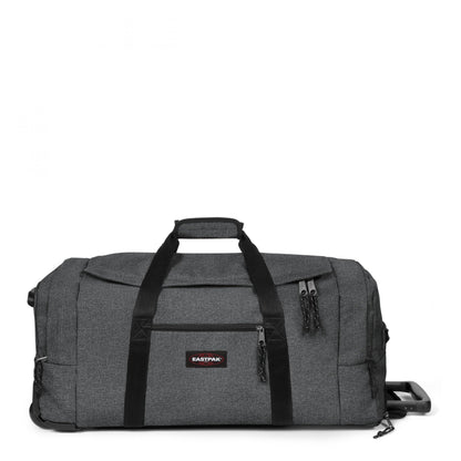 Eastpak Leatherface L + Duffel Bag, 86.5 x 36.5 x 38 cm, 104 L, Black, leatherface s+ - STREET STYLE