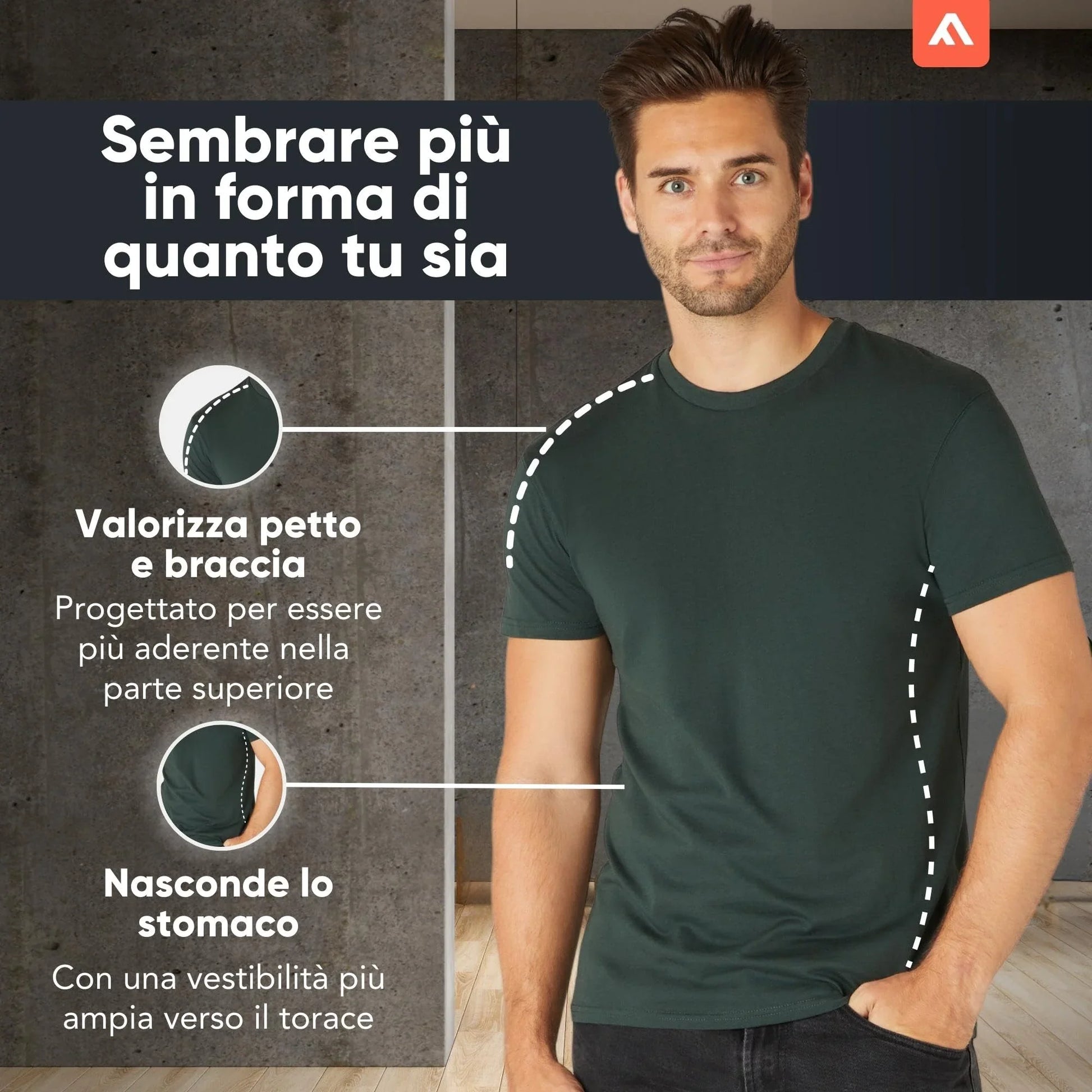 STREET STYLE T-shirt Uomo 100% Cotone Bio Pack 3/5 - STREET STYLE