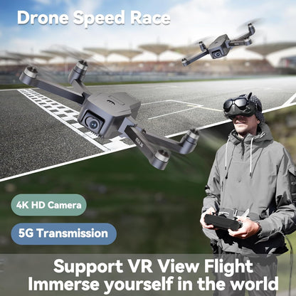 TT36 Drone GPS con Fotocamera 4K per Adulti 5G WiFi Trasmissione in Tempo Reale GPS Ritorno Intelligente Seguimi RC Quadcopter Motore Brushless Droni per Principianti