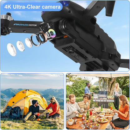 Drone con Telecamera 1080P HD, FPV Droni Telecomandati Mini Drone WiFi Video Diretta per Principianti e Bambini, Mantenimento dell'altitudine, Modalità Senza Testa