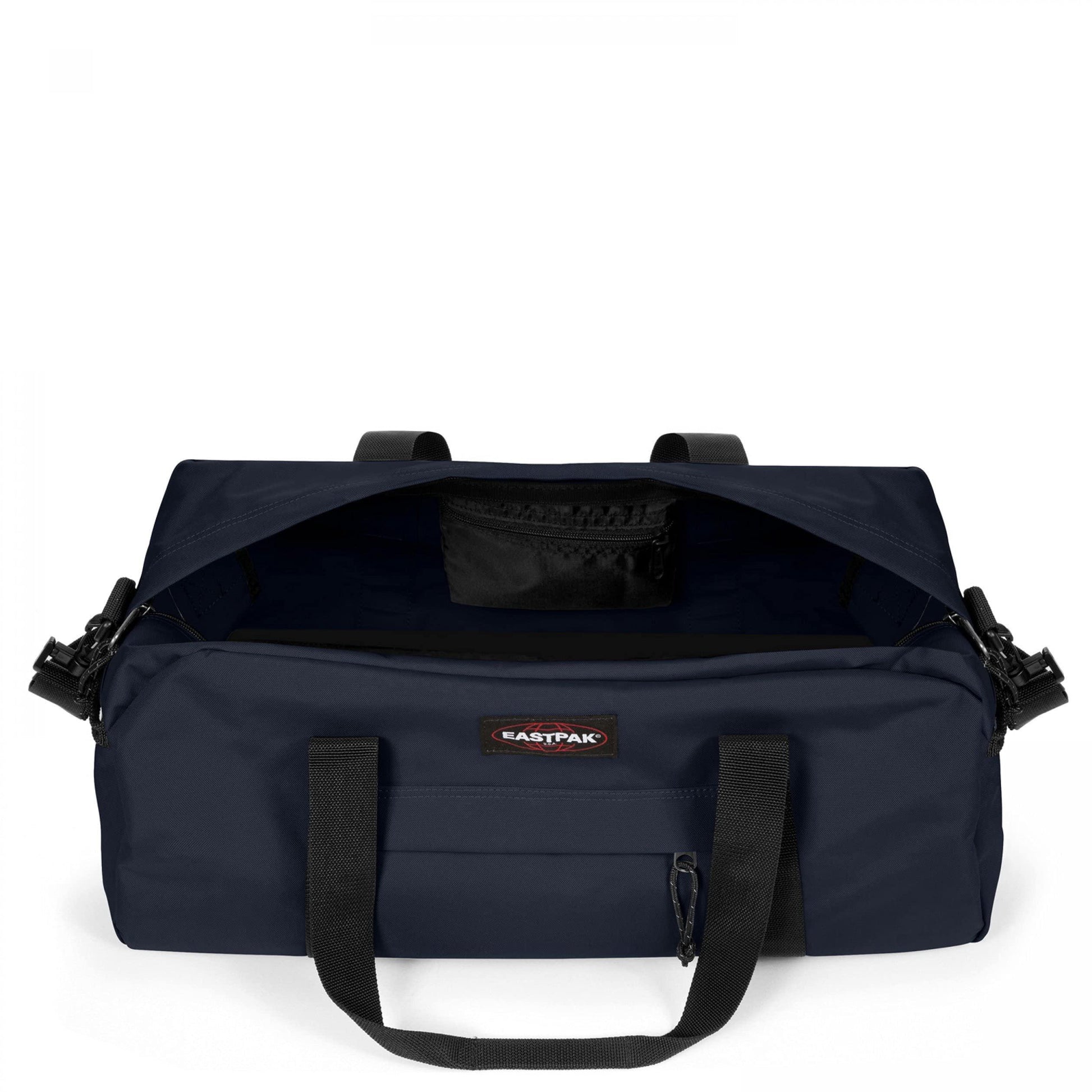 Eastpak Station + Duffel Bag, 30 x 62 x 29 cm, 58 L, Black, Station + - STREET STYLE