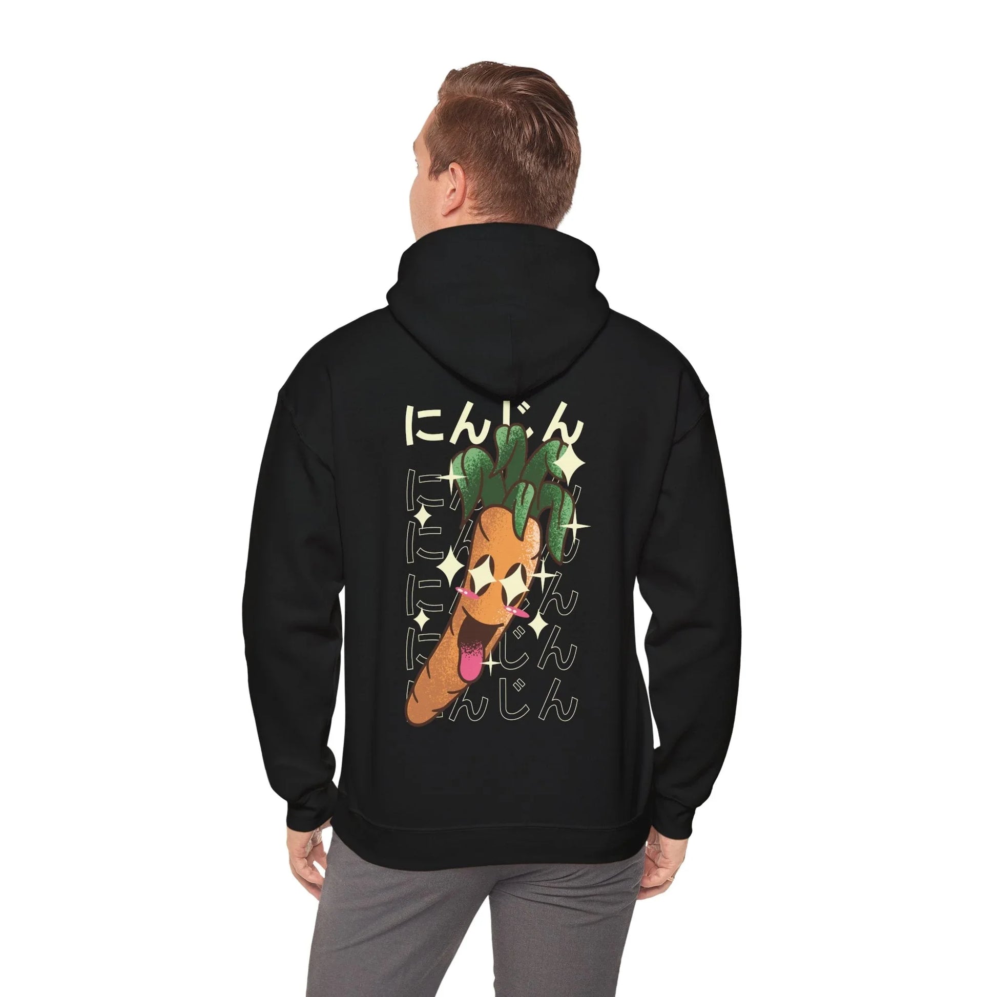 Carrot - Kawaii Character - Unisex Hoodie - STREET STYLE