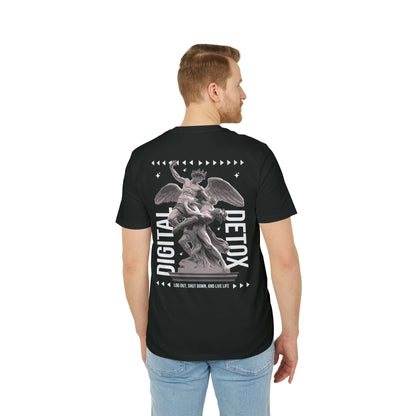 Digital Detox - Gods Way - Premium Bio Unisex T-Shirt - Back Print - STREET STYLE
