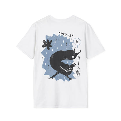 Inhale - Moody Birds - Unisex T-Shirt - Back Print - STREET STYLE