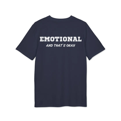 Emotional and that´s okay - See the Way - Premium Bio Unisex T-Shirt - Back Print - STREET STYLE
