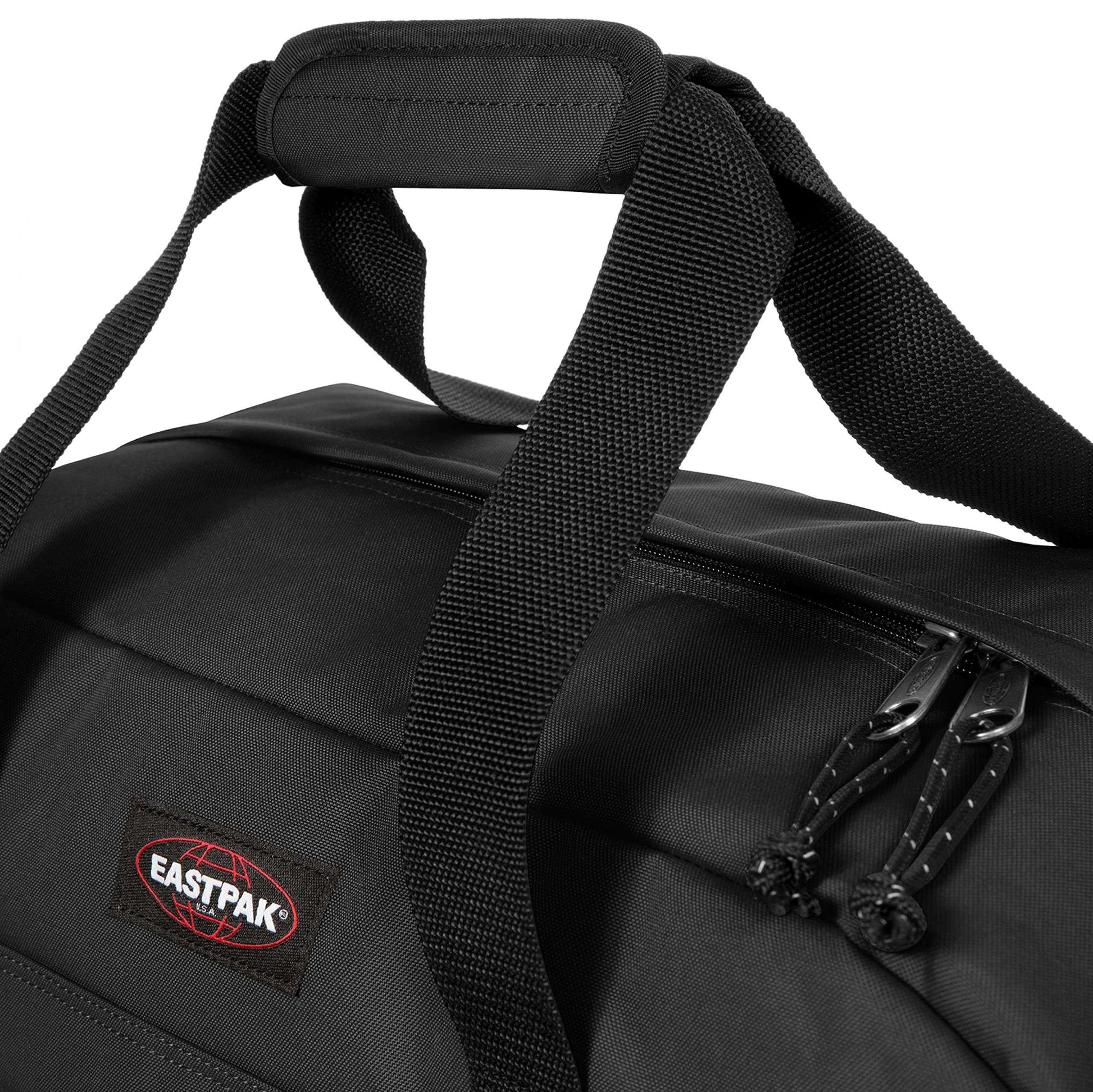 Eastpak Station + Duffel Bag, 30 x 62 x 29 cm, 58 L, Black, Station + - STREET STYLE