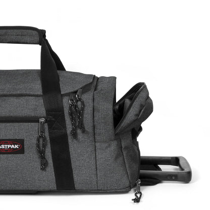Eastpak Leatherface L + Duffel Bag, 86.5 x 36.5 x 38 cm, 104 L, Black, leatherface s+ - STREET STYLE