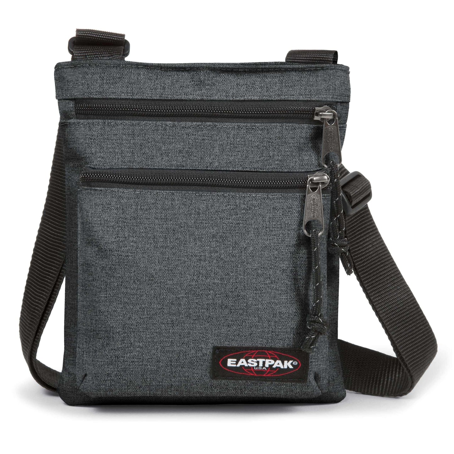 Eastpak RUSHER Shoulder Bag, 1.5 L, Black Denim, Rusher - STREET STYLE