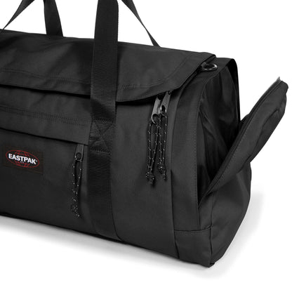 Eastpak READER M + Duffel Bag, 27 x 63 x 29 cm, 51.5 L, Black, Reader S + - STREET STYLE