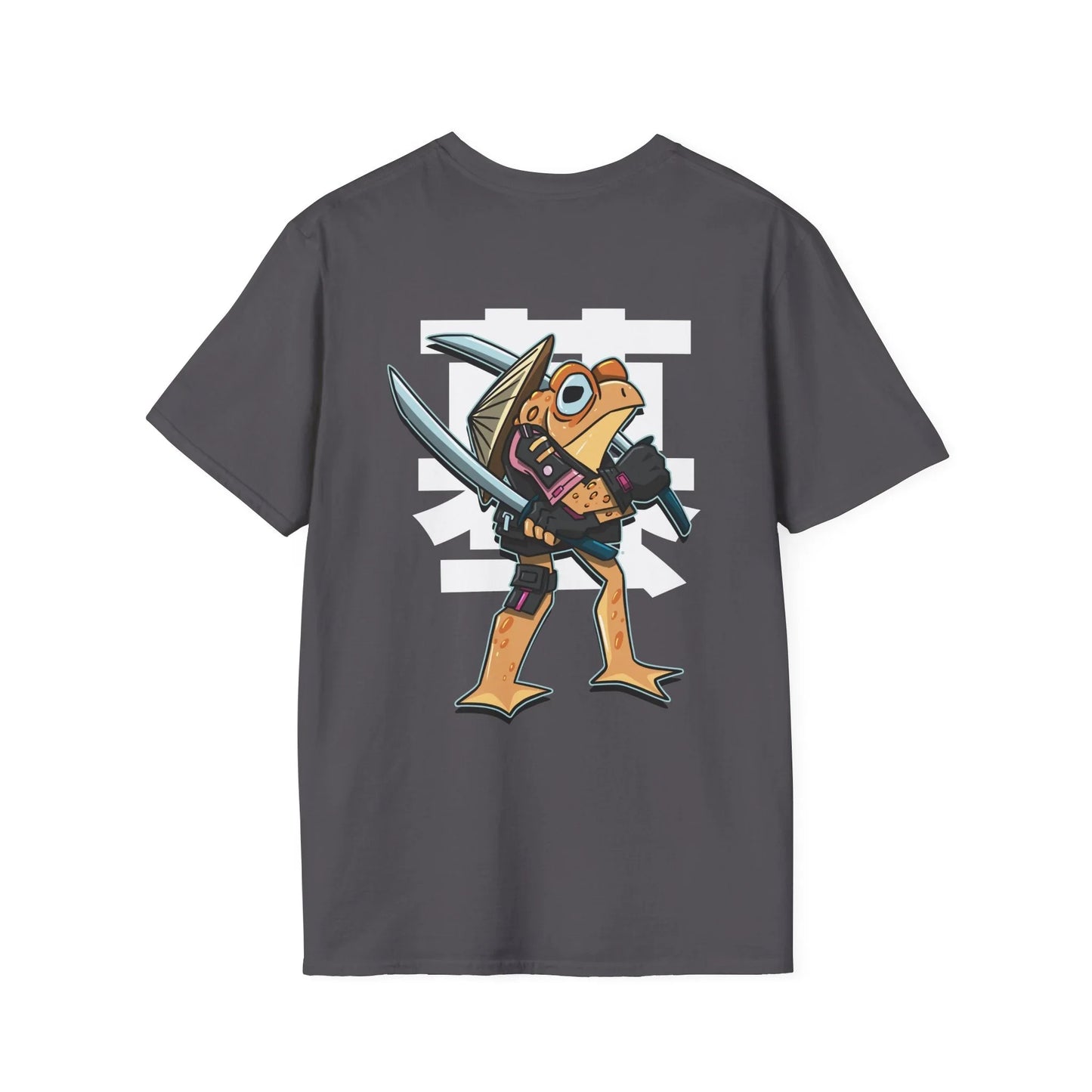 Toad - Warrior Animals - Unisex T-Shirt - Back Print - STREET STYLE