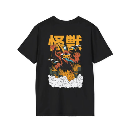 Baphozilla - Kaiju Monster - Unisex T-Shirt - Back Print - STREET STYLE