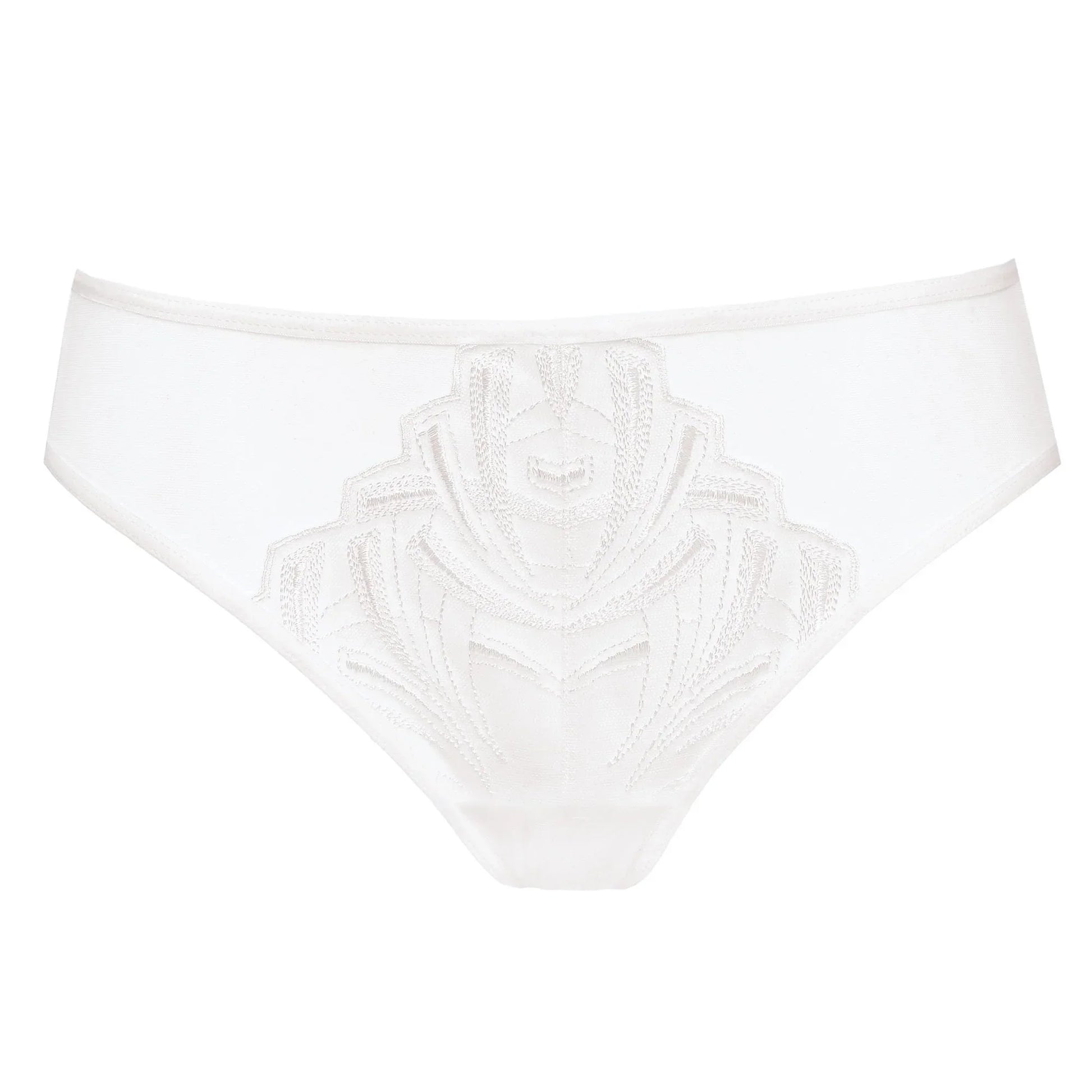 Sheer Mesh Embroidery Bikini Panty Gorteks Angel - STREET STYLE