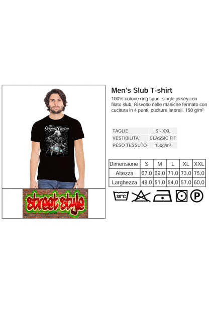 Albert Einstein Genius Tattoo - T-shirt Uomo Cotone - STREET STYLE