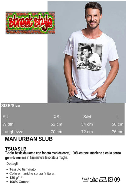 Alberto Sordi 'The Legend' T-shirt Uomo Cotone - STREET STYLE