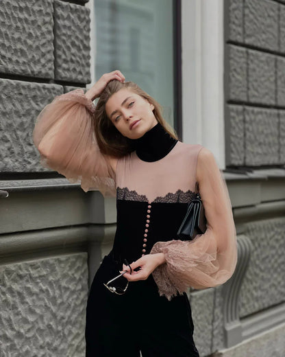 Amoralle Beautiful Dance Bodysuit - STREET STYLE