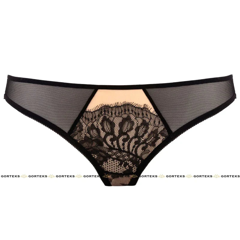 Semi-Sheer Thong Panty Gorteks Ariana - STREET STYLE
