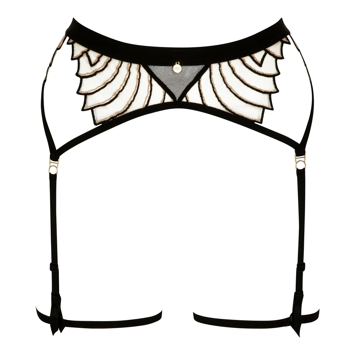 Sheer Mesh Garter Belt Atelier Amour Cosmic Dream - STREET STYLE