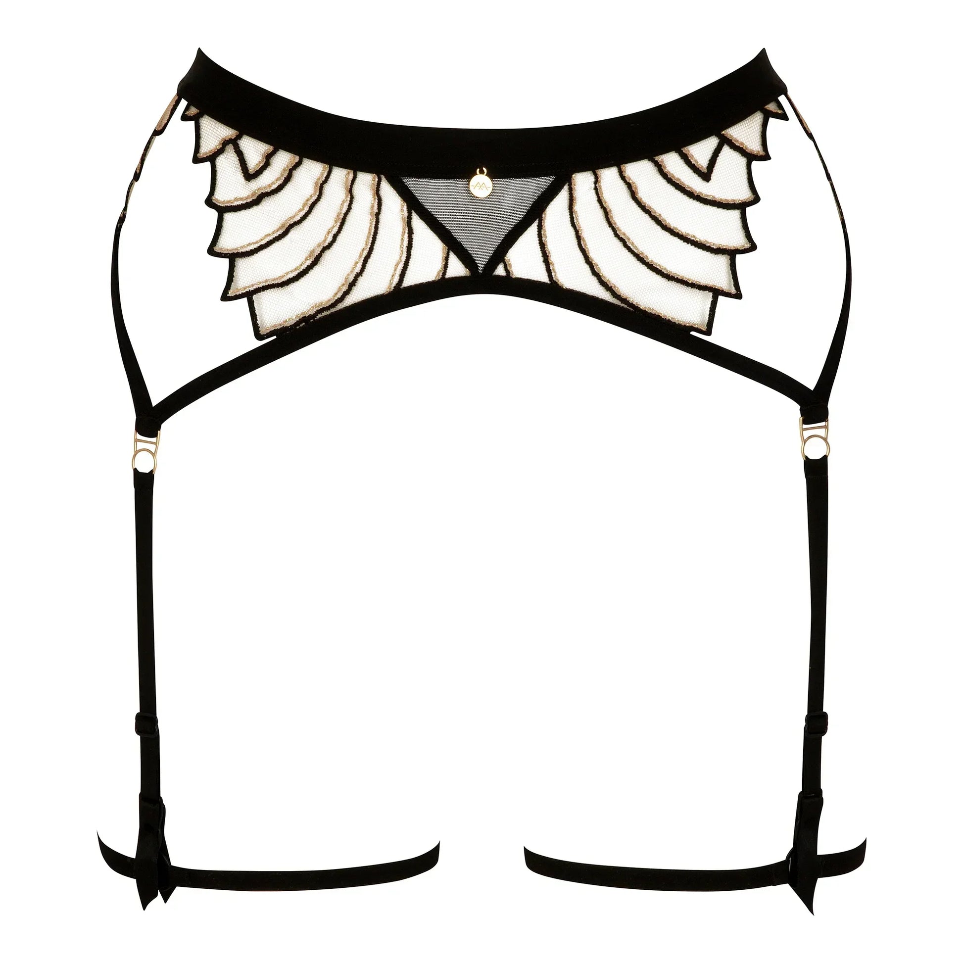 Sheer Mesh Garter Belt Atelier Amour Cosmic Dream - STREET STYLE